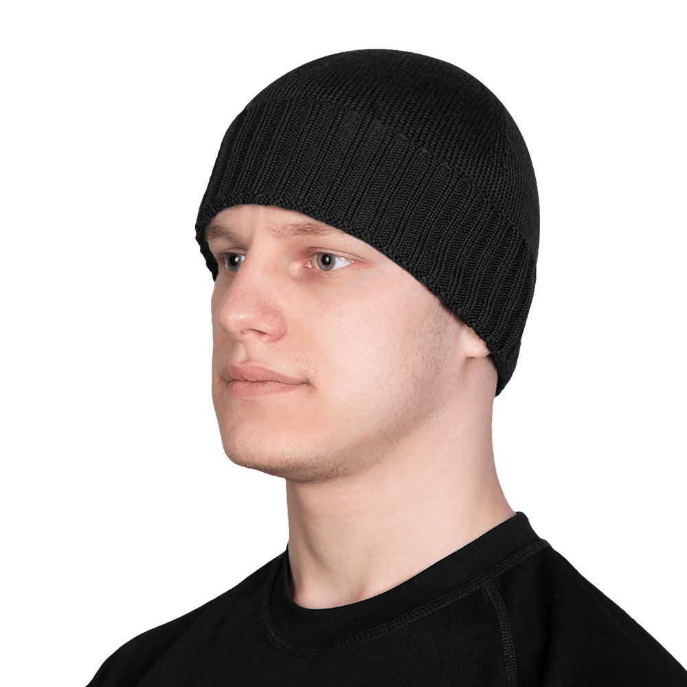 Шапка Camotec Watch Cap Merino чорна Фото 3